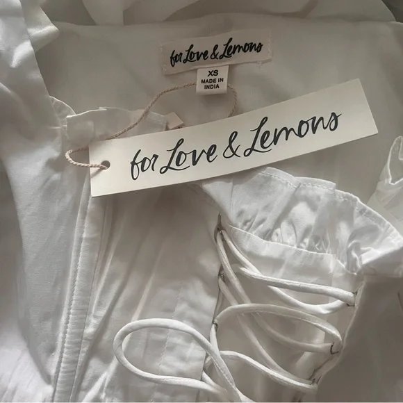 NWT Heather Milkmaid Corset Top Size XS - Picture 5 of 5